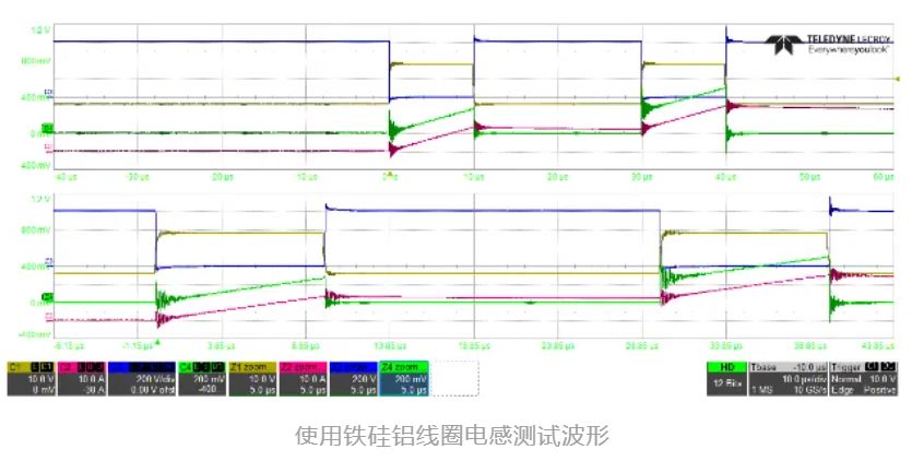 使用铁硅铝线圈电感测试波形.JPG